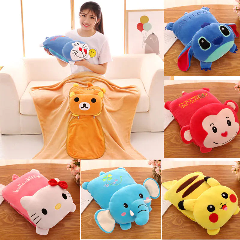 CuddlyToon Blanket & Pillow Set